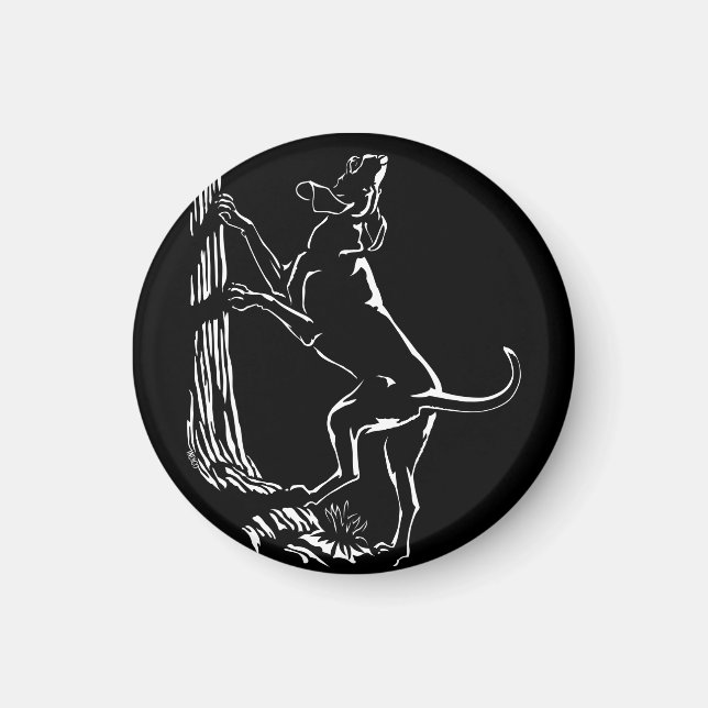 Hound Hund Magnet Hunting Hund Fridge Magnets Deco (Framsidan)