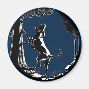 Hound Hund Magnet Hunting Hund Fridge Magnets Deco