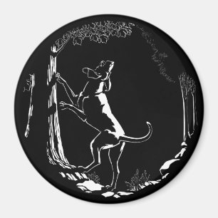 Hound Hund Magnet Hunting Hund Fridge Magnets Deco