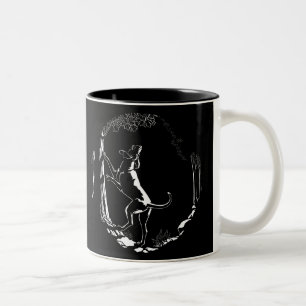 Hound Hund Mugg Hunting Hund Art Coffee Kopp