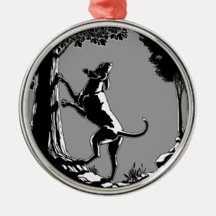 Hound Hund Ornament Hunting Hund Dekoration
