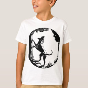 Hound Hund T-shirt Barn Hunting Hund Ringer Shirt