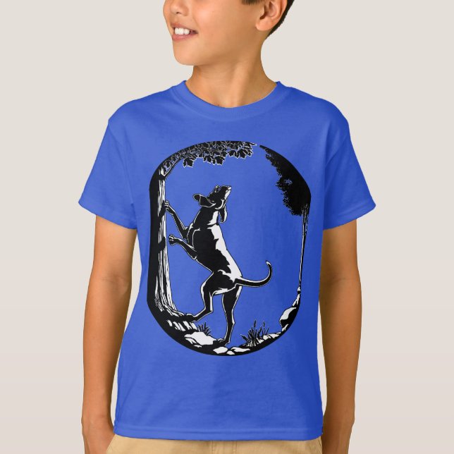 Hound Hund tröja Barn Organic Hund T-shirt (Framsida)