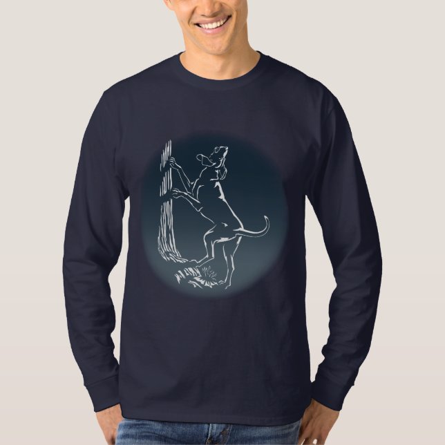 Hound Hund tröja Hunting Hund Coonhound Sweatshirt (Framsida)