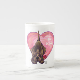 Hound Hund Valentine Day Benporslin Mugg