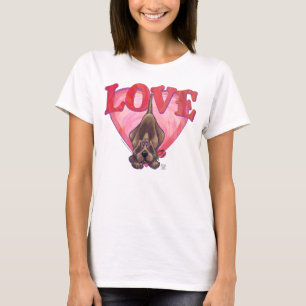 Hound Hund Valentine Day T-shirt
