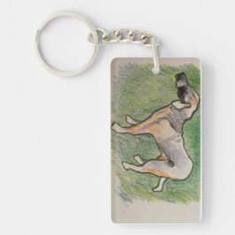Hound Keychain