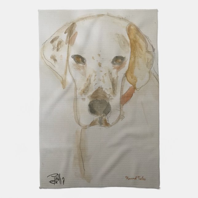 Hound Tea Towel/ Kitchen Towel Kökshandduk (Vertikal)