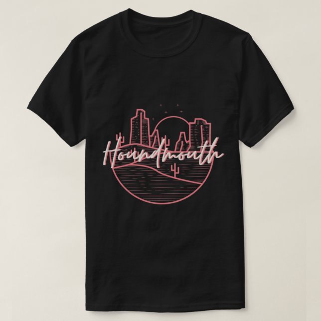 Houndmouth Neon Sign Classic T-Shirt (Design framsida)