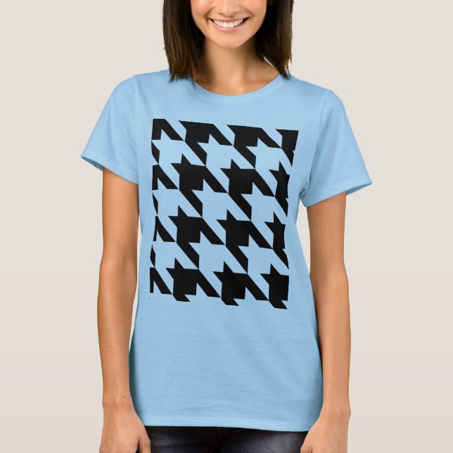 Houndstooth 02 tee shirt (Framsida)