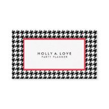 Houndstooth #2 | Svartvitt | ANPASSADE