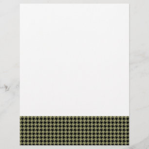 Houndstooth Avocado och Black