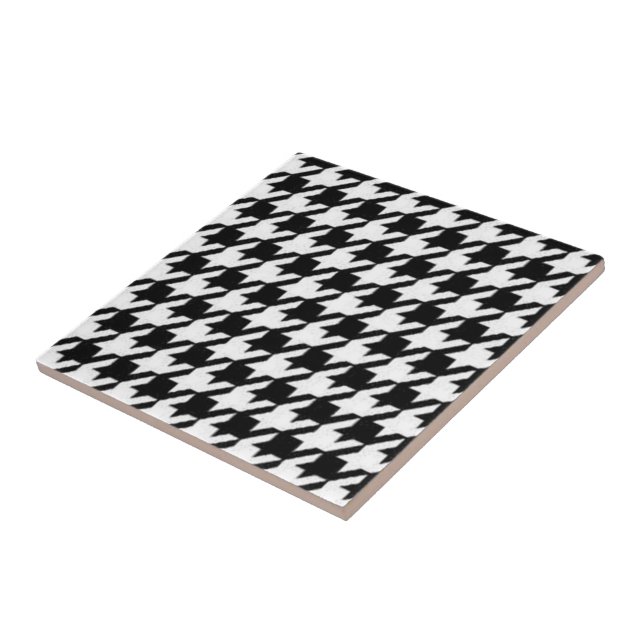 Houndstooth belägger med tegel kakelplatta (Sidan)