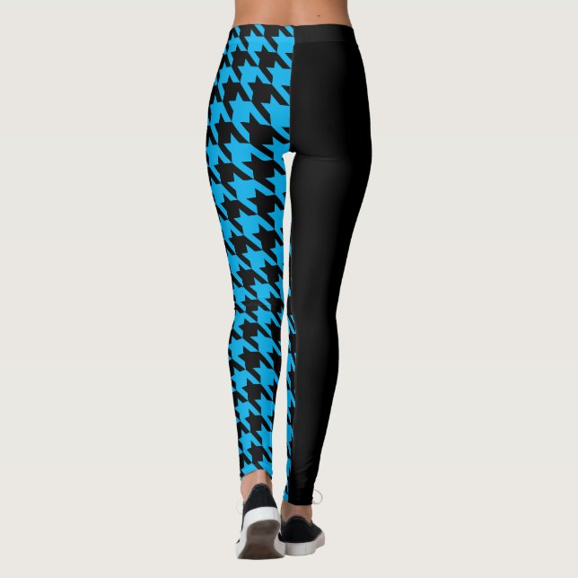 Houndstooth / Black Leggings (Baksida)