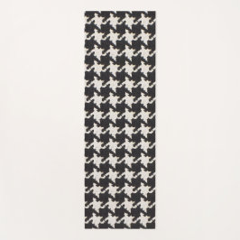 Houndstooth Black White Pattern