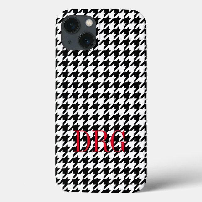Houndstooth Case-Mate Telefonfodral Apple iPhone 1 (Baksida)