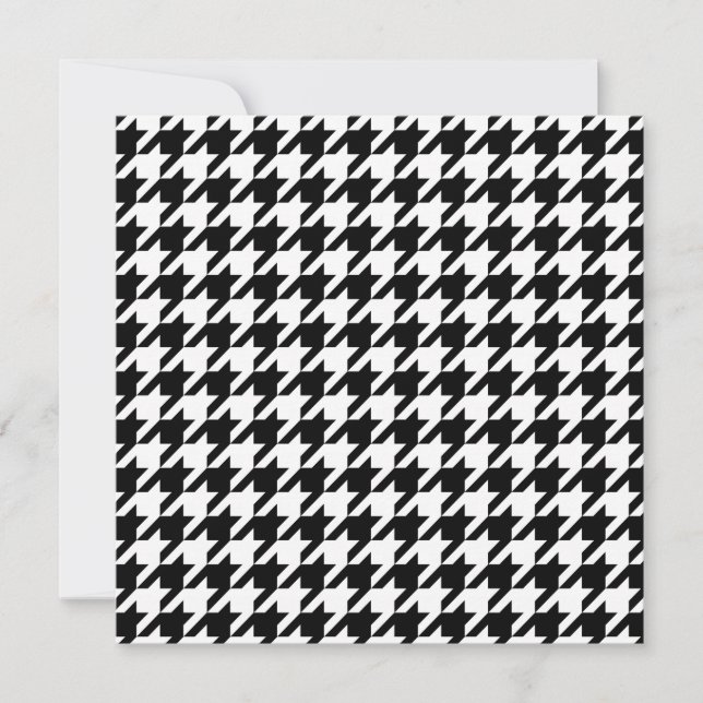 Houndstooth check mönster (Framsida)