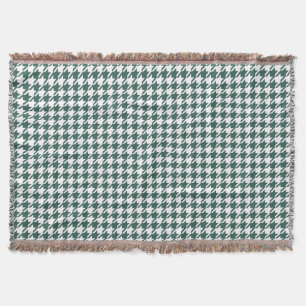 Houndstooth DK GÖRAR GRÖN NÅGON FÄRGBAKGRUND Mysfilt