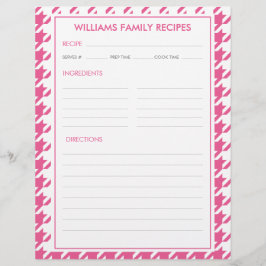 Houndstooth Familjenamn Recept Infoga 