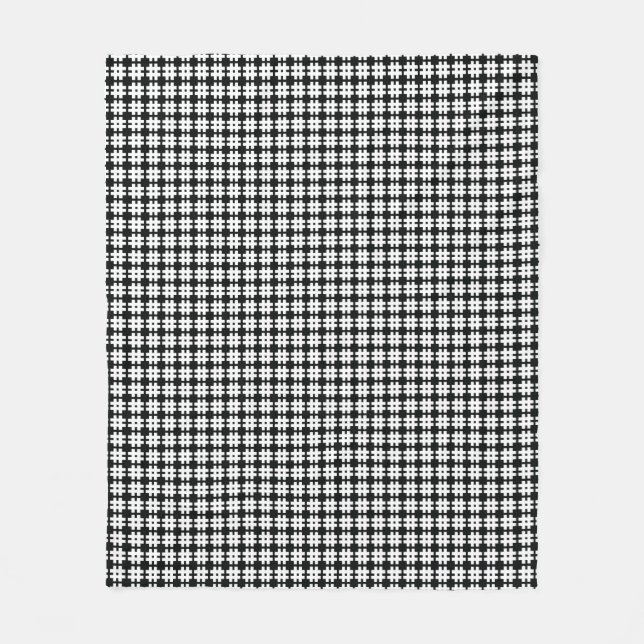 Houndstooth Fleece Blanket (Framsidan)
