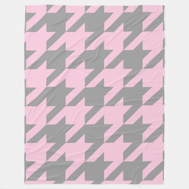  Houndstooth Fleecefilt (Framsidan)