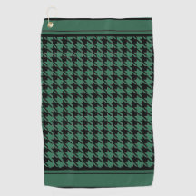 Houndstooth Golf Towel