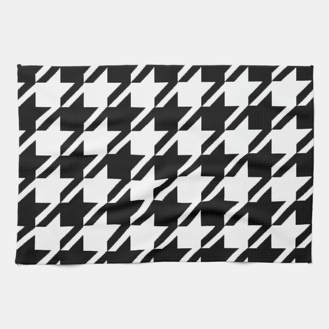 Houndstooth kökshandduk (Horisontell)