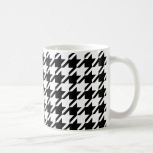 Houndstooth Large Classic Mönster-kaffe Mugg