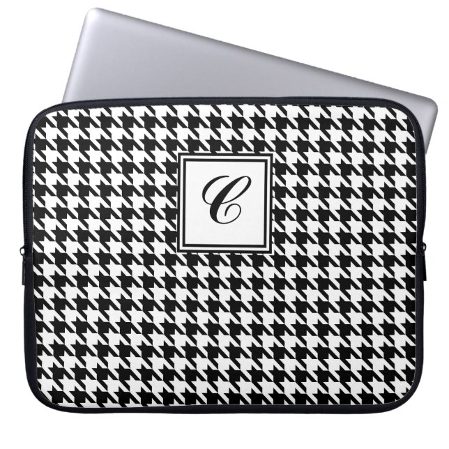Houndstooth Monogramlaptop sleeve (Framsidan)