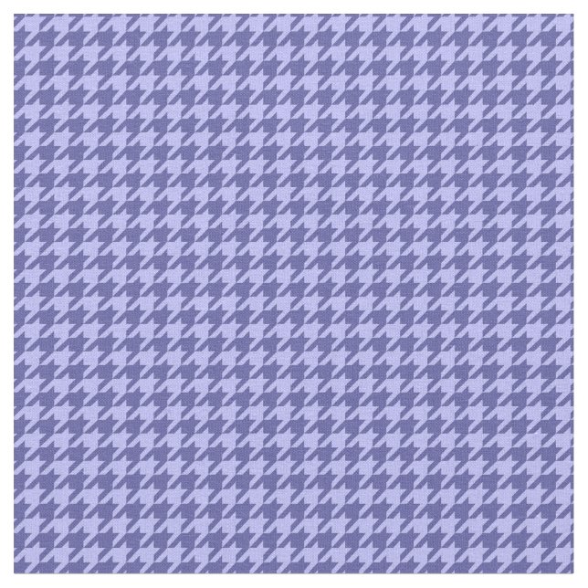 Houndstooth Mönster Tyg (Närbild)