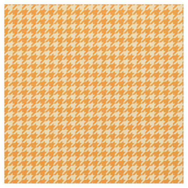 Houndstooth Mönster Tyg (Närbild)