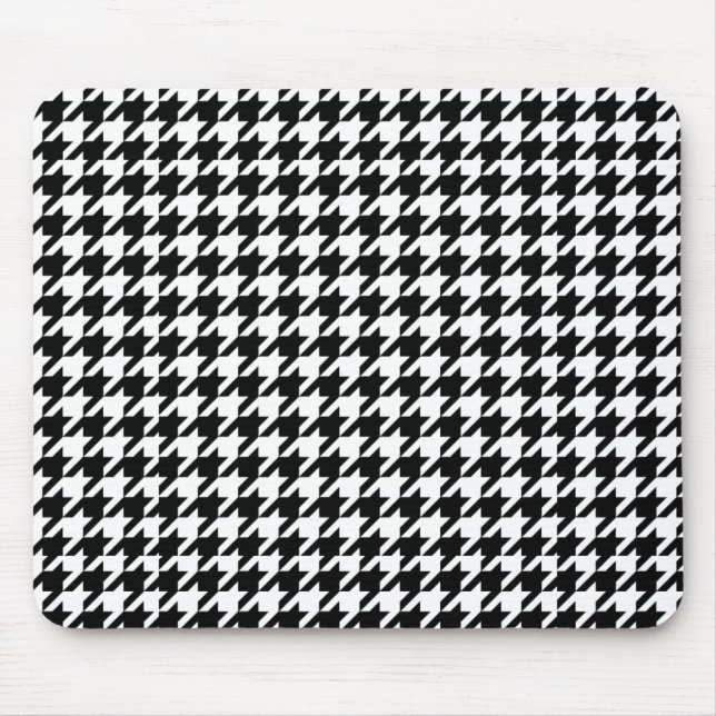 Houndstooth Mousepad Musmatta (Framsidan)