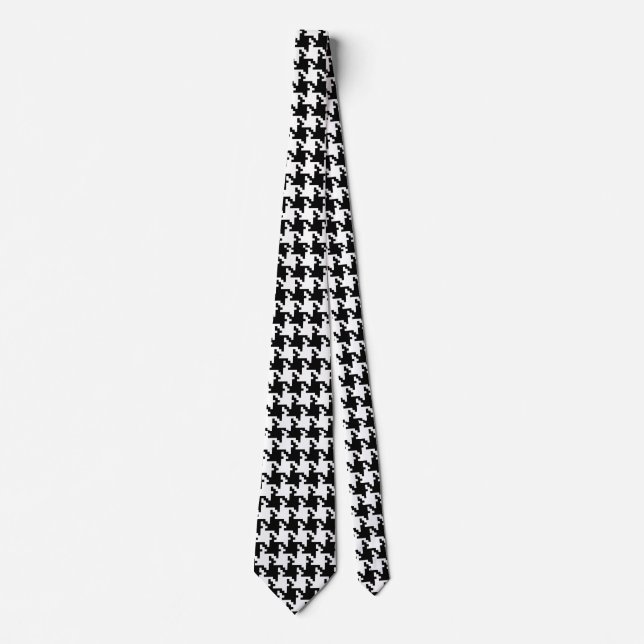 Houndstooth Pied-de-Poule Mönstra Mod Slips (Framsida)