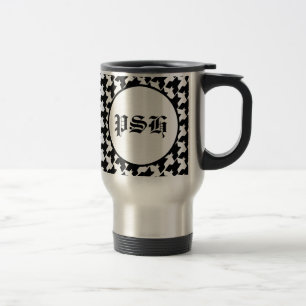 Houndstooth travel mug resemugg