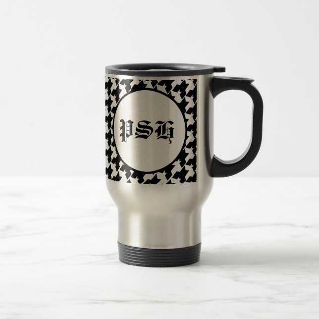 Houndstooth travel mug resemugg (Höger)