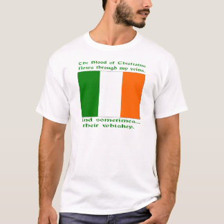 Höuptlingars blod flyter ibland i ådrorna Whiskey Tee Shirt