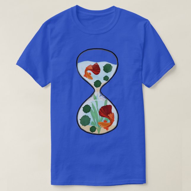 Hourglass Aquarium T Shirt (Design framsida)