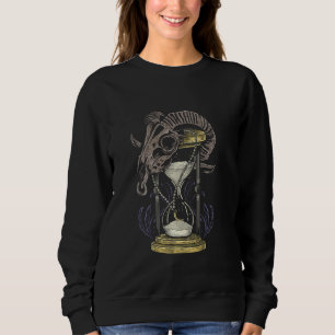 Hourglass Skullfjälltid Traveler Science Fictio T Shirt