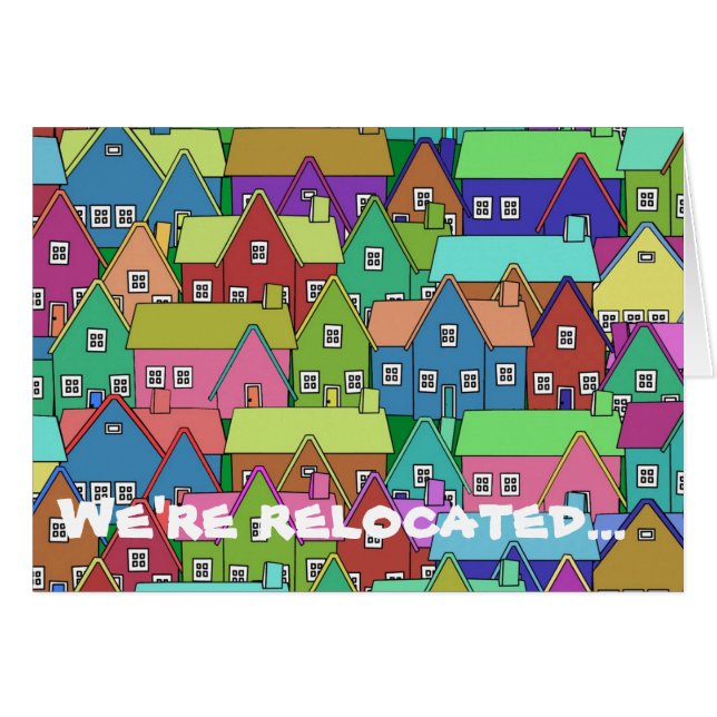 House 001 - Omlokaliserad Hälsningskort (Framsidan Horizontal)