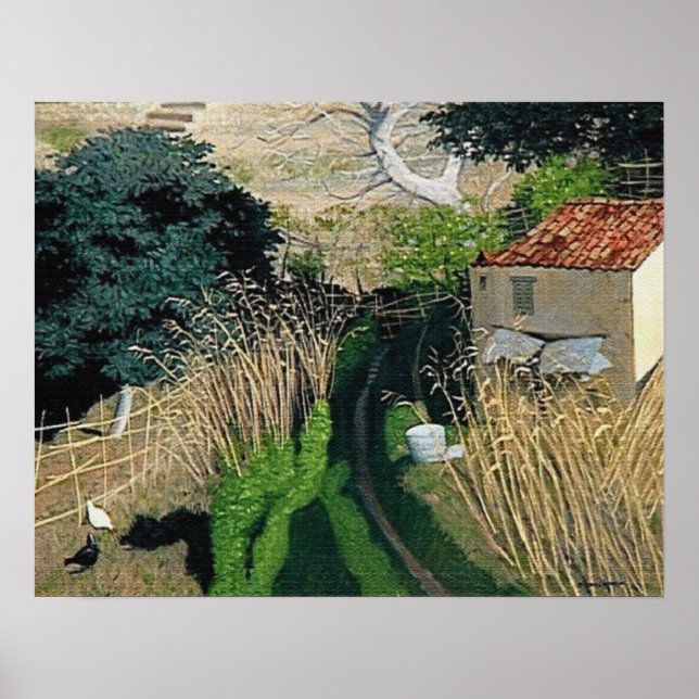 House and Reeds - Felix Vallotton Poster (Framsidan)