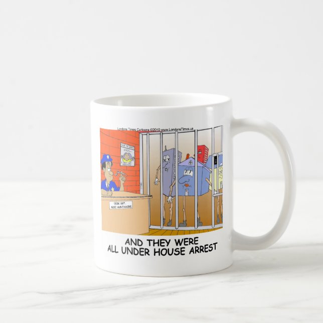 House Arrest Funny Police Mugg Tees Cards Gift ETC (Höger)