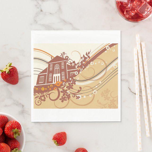 House Art Pappra Napkins Pappersservett (Skapare uppladdad)