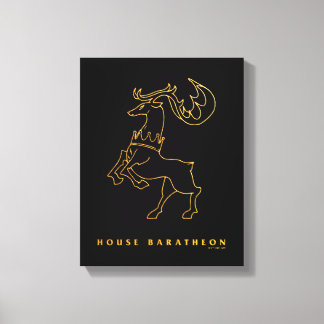 House Baratheon Icon Canvastryck