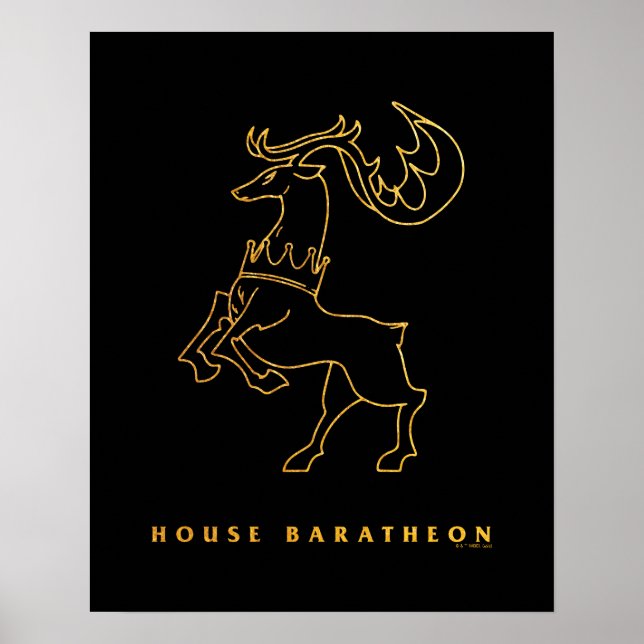 House Baratheon Icon Poster (Framsidan)