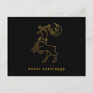 House Baratheon Icon Vykort
