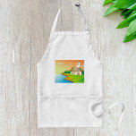 House by River Förkläde<br><div class="desc">House by River apron</div>