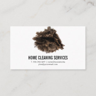 House Cleaner Duster Visitkort