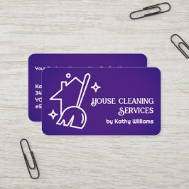 House Cleaner Visitkort