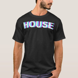 House DJ Music Disco Ljud Techno Electronic Dance T Shirt