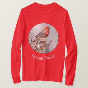 House Finch in Snö - Originalfoto T Shirt